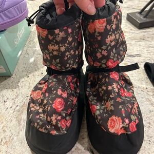 Floral Booties